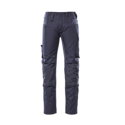 Mascot Unique Mannheim TrousersDark Navy Blue   (33.5) (Leg LengthLong) from B&Q