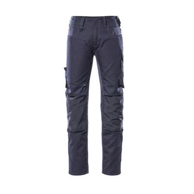Mascot Unique Mannheim TrousersDark Navy Blue   (35.5) (Leg LengthLong) from B&Q