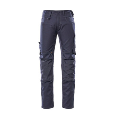 Mascot Unique Mannheim TrousersDark Navy Blue   (36.5) (Leg LengthLong) from B&Q