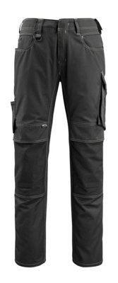 Mascot Unique Mannheim TrousersBlack   (28.5) (Leg LengthRegular) from B&Q