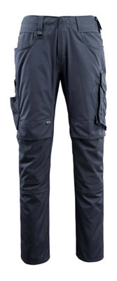 Mascot Unique Lemberg Trousers (Dark Navy Blue)  (42.5) (Leg LengthRegular) from B&Q
