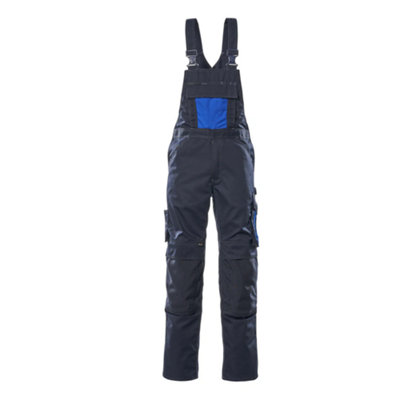 Mascot Unique Augsburg Bib & BraceDark Navy/royal   (27) (Leg LengthRegular) from B&Q