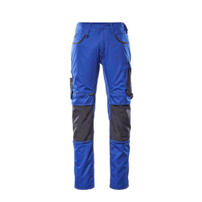 Mascot Unique Lemberg TrousersRoyal/dark Navy Blue  (36.5) (Leg LengthShort) from B&Q