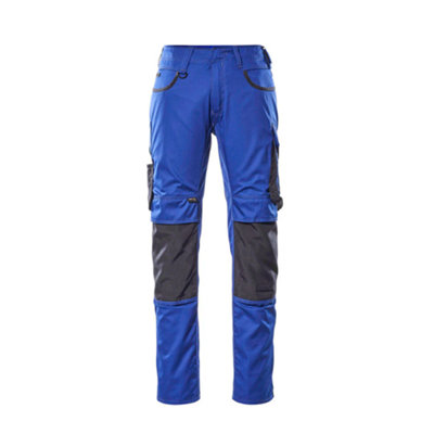 Mascot Unique Lemberg TrousersRoyal/dark Navy Blue  (40.5) (Leg LengthShort) from B&Q