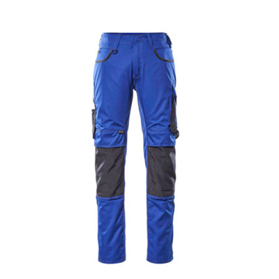 Mascot Unique Lemberg TrousersRoyal/dark Navy Blue   (32.5) (Leg LengthLong) from B&Q