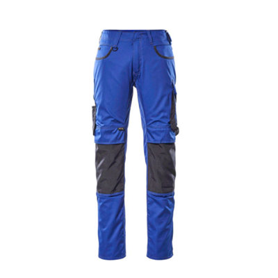 Mascot Unique Lemberg TrousersRoyal/dark Navy Blue   (35.5) (Leg LengthLong) from B&Q