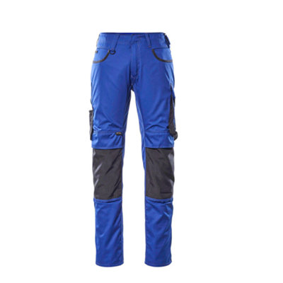 Mascot Unique Lemberg TrousersRoyal/dark Navy Blue   (38.5) (Leg LengthLong) from B&Q
