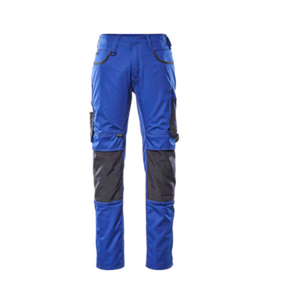 Mascot Unique Lemberg TrousersRoyal/dark Navy Blue   (40.5) (Leg LengthLong) from B&Q