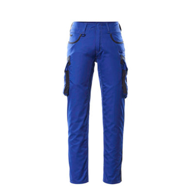 Mascot Unique Ingolstadt Trousers (Royal/dark Navy Blue)  (33.5) (Leg LengthRegular) from B&Q