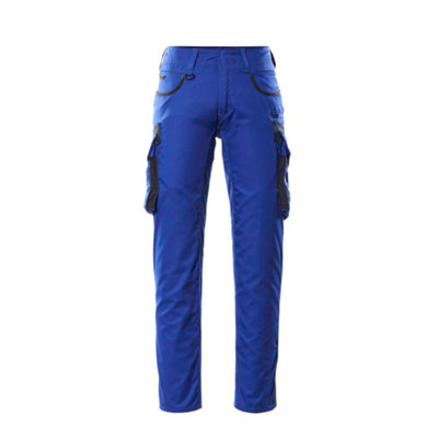 Mascot Unique Ingolstadt Trousers (Royal/dark Navy Blue)  (30.5) (Leg LengthLong) from B&Q