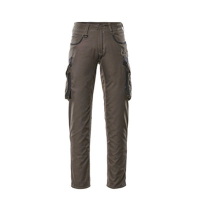 Mascot Unique Ingolstadt Trousers (Dark Anthracite/black)  (28.5) (Leg LengthRegular) from B&Q