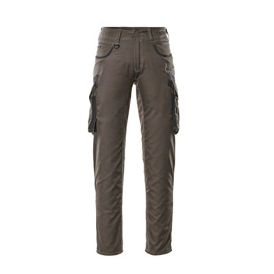 Mascot Unique Ingolstadt Trousers (Dark Anthracite/black)  (29.5) (Leg LengthRegular) from B&Q