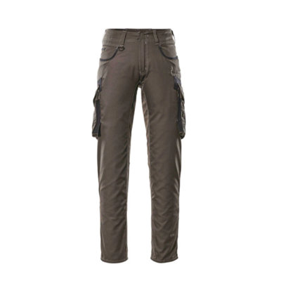 Mascot Unique Ingolstadt Trousers (Dark Anthracite/black)  (32.5) (Leg LengthRegular) from B&Q
