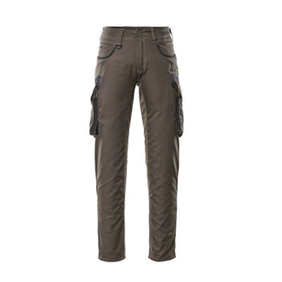 Mascot Unique Ingolstadt Trousers (Dark Anthracite/black)  (34.5) (Leg LengthRegular) from B&Q