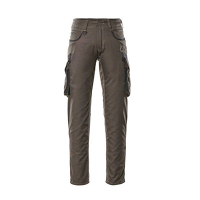 Mascot Unique Ingolstadt Trousers (Dark Anthracite/black)  (35.5) (Leg LengthRegular) from B&Q