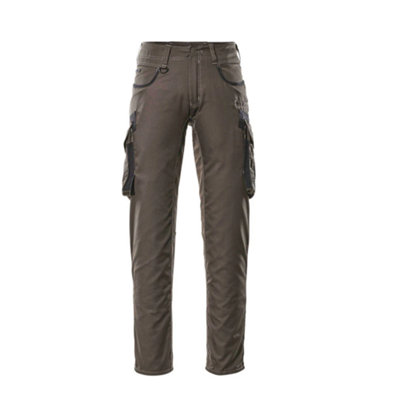 Mascot Unique Ingolstadt Trousers (Dark Anthracite/black)  (32.5) (Leg LengthLong) from B&Q