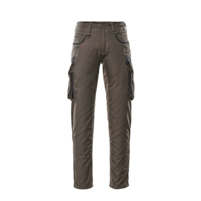 Mascot Unique Ingolstadt Trousers (Dark Anthracite/black)  (33.5) (Leg LengthLong) from B&Q