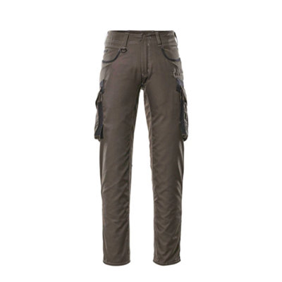 Mascot Unique Ingolstadt Trousers (Dark Anthracite/black)  (35.5) (Leg LengthLong) from B&Q
