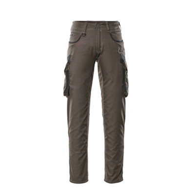 Mascot Unique Ingolstadt Trousers (Dark Anthracite/black)  (46.5) (Leg LengthLong) from B&Q