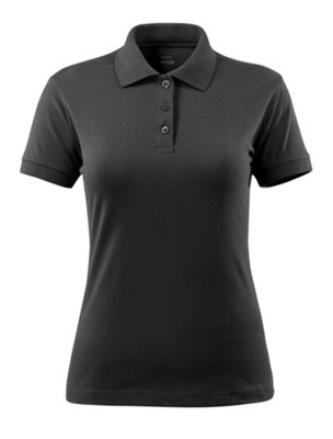 Mascot Crossover Grasse Ladies Polo Shirt (Black)  (Small) from B&Q