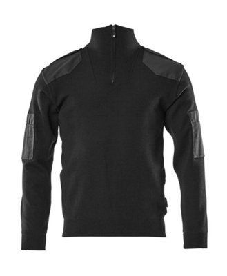 B&Q -  Frontline Knitted Jumper (Black)  (Xx Large)