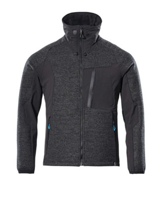 Mascot Advanced Knitted Jacket (Black-Flecked/black)  (Xx Large)