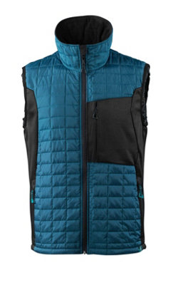 Mascot Advanced Thermal Gilet With Climascota(Dark Petroleum/black)  (X Small) from B&Q