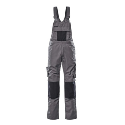 Mascot Unique Augsburg Bib & BraceAnthracite/black   (42.5) (Leg LengthRegular) from B&Q