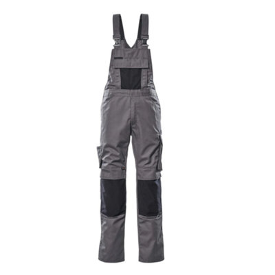 Mascot Unique Augsburg Bib & BraceAnthracite/black   (36.5) (Leg LengthLong) from B&Q