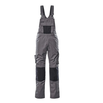 Mascot Unique Augsburg Bib & BraceAnthracite/black   (42.5) (Leg LengthLong) from B&Q