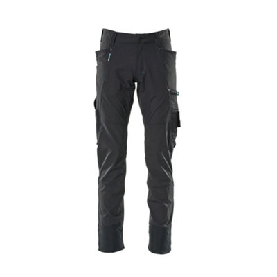 Mascot Advanced Ultimate Stretch Lightweight TrousersDark Navy Blue   (30.5) (Leg LengthRegular) from B&Q