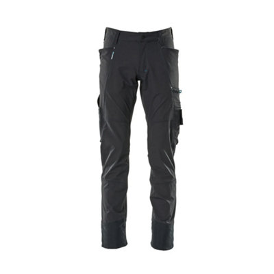 Mascot Advanced Ultimate Stretch Lightweight TrousersDark Navy Blue   (34.5) (Leg LengthRegular) from B&Q
