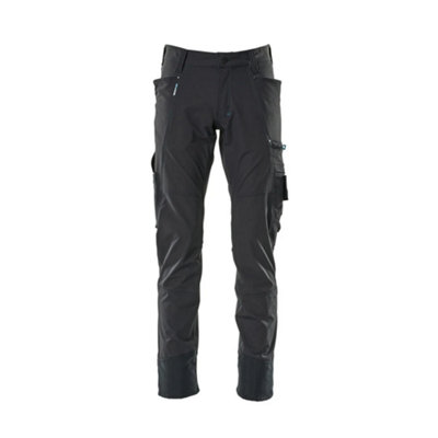 Mascot Advanced Ultimate Stretch Lightweight TrousersDark Navy Blue   (35.5) (Leg LengthRegular) from B&Q
