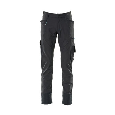 Mascot Advanced Ultimate Stretch Lightweight TrousersDark Navy Blue   (42.5) (Leg LengthRegular) from B&Q