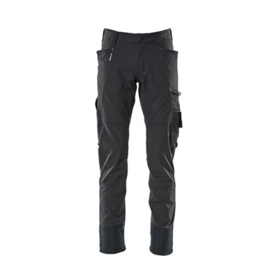 Mascot Advanced Ultimate Stretch Lightweight TrousersDark Navy Blue   (52.5) (Leg LengthRegular) from B&Q