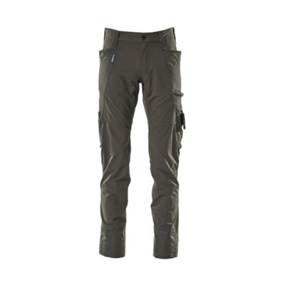 Mascot Advanced Ultimate Stretch Lightweight TrousersDark Anthracite   (29.5) (Leg LengthRegular) from B&Q