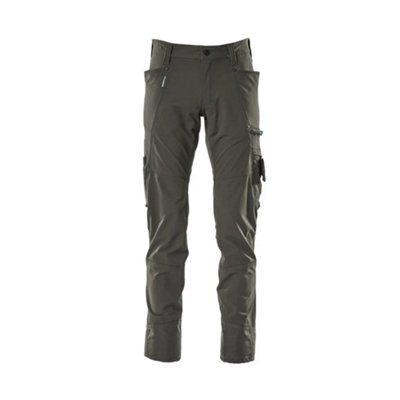 Mascot Advanced Ultimate Stretch Lightweight TrousersDark Anthracite   (38.5) (Leg LengthRegular) from B&Q