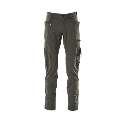 Mascot Advanced Ultimate Stretch Lightweight TrousersDark Anthracite   (42.5) (Leg LengthRegular) from B&Q