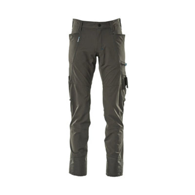 Mascot Advanced Ultimate Stretch Lightweight TrousersDark Anthracite   (30.5) (Leg LengthLong) from B&Q