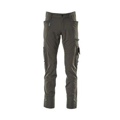 Mascot Advanced Ultimate Stretch Lightweight TrousersDark Anthracite   (34.5) (Leg LengthLong) from B&Q