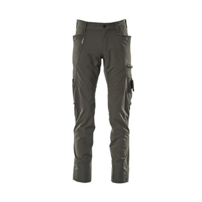 Mascot Advanced Ultimate Stretch Lightweight TrousersDark Anthracite   (42.5) (Leg LengthLong) from B&Q