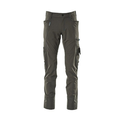 Mascot Advanced Ultimate Stretch Lightweight TrousersDark Anthracite   (44.5) (Leg LengthLong) from B&Q