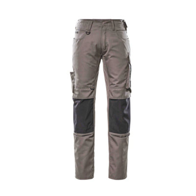 Mascot Unique Mannheim TrousersAnthracite/black   (38.5) (Leg LengthShort) from B&Q