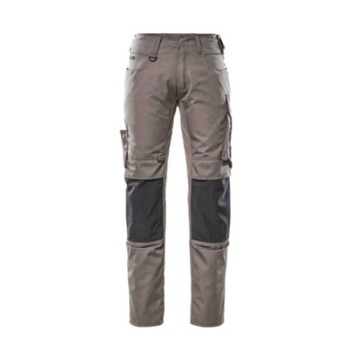 Mascot Unique Mannheim TrousersAnthracite/black   (44.5) (Leg LengthLong) from B&Q