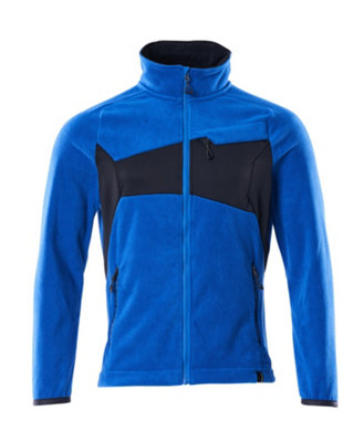 B&Q -  Accelerate Fleece Jacket With Fleece Jacket (Azure Blue/dark Navy)  (Xx Large)