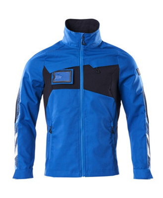 Mascot Accelerate Work Jacket With Stretch Zones (Azure Blue/dark Navy)  (Xx Large) from B&Q