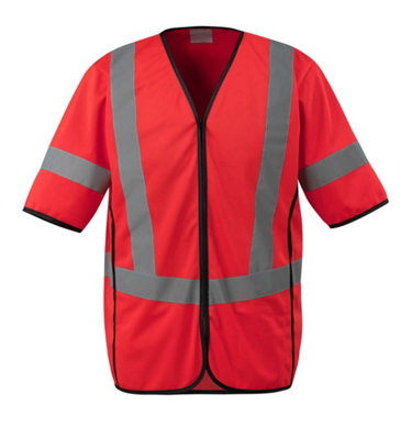 Mascot Safe Supreme Traffic Vest (Hi-Vis Red)  (Xxxx Large) from B&Q