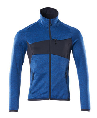 Mascot Accelerate Microfleece Jacket With Zipper (Azure Blue/dark Navy)  (Xxx Large) from B&Q