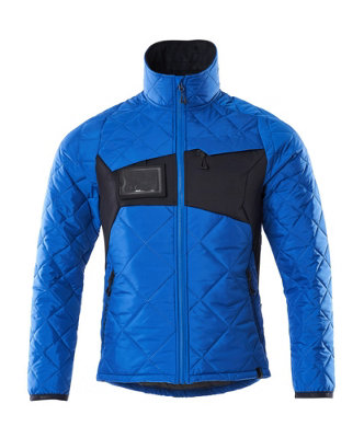 Mascot Accelerate Thermal Jacket With Climascot (Azure Blue/dark Navy)  (Medium) from B&Q
