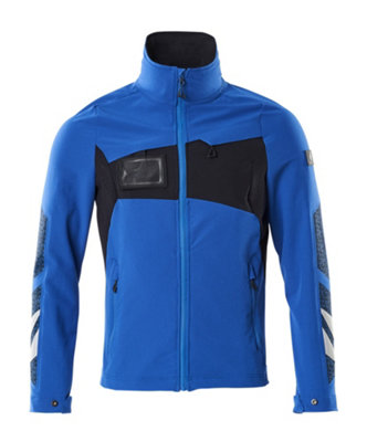 Mascot Accelerate Ultimate Stretch Lightweight Work Jacket (Azure Blue/dark Navy)  (Xxxx Large) from B&Q